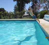 pool jump